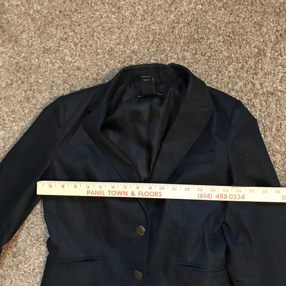 New York & Company Denim Colored Blazer - Picture 8 of 9